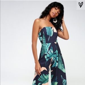 Lulus Rainforest Blooms jumpsuit